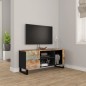 vidaXL Mueble de TV madera maciza reciclada 105x33x46 cm
