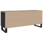 vidaXL Mueble de TV madera maciza reciclada 105x33x46 cm