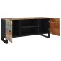 vidaXL Mueble de TV madera maciza reciclada 105x33x46 cm