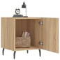 vidaXL Mesitas noche 2 uds madera ingeniería roble Sonoma 40x40x50 cm vidaXL Mesitas noche 2 uds madera ingeniería roble Sonoma 40x40x50 cm
