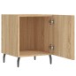 vidaXL Mesitas noche 2 uds madera ingeniería roble Sonoma 40x40x50 cm vidaXL Mesitas noche 2 uds madera ingeniería roble Sonoma 40x40x50 cm