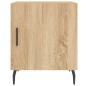 vidaXL Mesitas noche 2 uds madera ingeniería roble Sonoma 40x40x50 cm vidaXL Mesitas noche 2 uds madera ingeniería roble Sonoma 40x40x50 cm