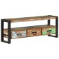 vidaXL Mueble de TV madera maciza reciclada 120x30x45 cm