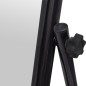 vidaXL Espejo de pie de cuerpo entero negro vidaXL Espejo de pie de cuerpo entero negro