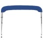 vidaXL Toldo Bimini de 3 arcos azul 183x180x137 cm vidaXL Toldo Bimini de 3 arcos azul 183x180x137 cm