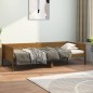 vidaXL Sofá cama madera maciza de pino marrón miel 80x200 cm vidaXL Sofá cama madera maciza de pino marrón miel 80x200 cm