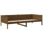 vidaXL Sofá cama madera maciza de pino marrón miel 80x200 cm vidaXL Sofá cama madera maciza de pino marrón miel 80x200 cm