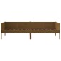 vidaXL Sofá cama madera maciza de pino marrón miel 80x200 cm vidaXL Sofá cama madera maciza de pino marrón miel 80x200 cm
