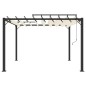 vidaXL Cenador con techo persiana 3x3 m tela y aluminio crema vidaXL Cenador con techo persiana 3x3 m tela y aluminio crema