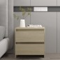 vidaXL Mesita de noche madera ingeniería roble Sonoma 45x34,5x44,5 cm vidaXL Mesita de noche madera ingeniería roble Sonoma 45x34,5x44,5 cm