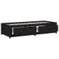 vidaXL Sofá cama de madera maciza de pino 90x190 cm