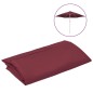 vidaXL Tela de repuesto para sombrilla rojo burdeos 300 cm vidaXL Tela de repuesto para sombrilla rojo burdeos 300 cm