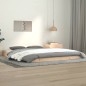 vidaXL Estructura de cama de madera maciza de pino 140x190 cm