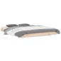 vidaXL Estructura de cama de madera maciza de pino 140x190 cm