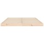 vidaXL Estructura de cama de madera maciza de pino 140x190 cm