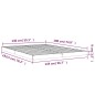 vidaXL Estructura de cama de madera maciza de pino 140x190 cm
