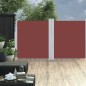 vidaXL Toldo lateral retráctil marrón 140x600 cm vidaXL Toldo lateral retráctil marrón 140x600 cm