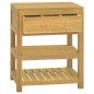vidaXL Armario de baño madera maciza de teca 60x45x75 cm vidaXL Armario de baño madera maciza de teca 60x45x75 cm