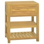 vidaXL Armario de baño madera maciza de teca 60x45x75 cm vidaXL Armario de baño madera maciza de teca 60x45x75 cm