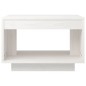 vidaXL Mesa de centro de madera maciza de pino blanco 50x50x33,5 cm vidaXL Mesa de centro de madera maciza de pino blanco 50x50x33,5 cm