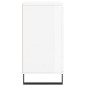 vidaXL Aparador de madera contrachapada blanco brillante 60x35x70 cm vidaXL Aparador de madera contrachapada blanco brillante 60x35x70 cm