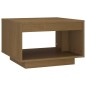 vidaXL Mesa de centro de madera maciza pino marrón miel 50x50x33,5 cm vidaXL Mesa de centro de madera maciza pino marrón miel 50x50x33,5 cm