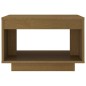 vidaXL Mesa de centro de madera maciza pino marrón miel 50x50x33,5 cm vidaXL Mesa de centro de madera maciza pino marrón miel 50x50x33,5 cm