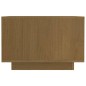 vidaXL Mesa de centro de madera maciza pino marrón miel 50x50x33,5 cm vidaXL Mesa de centro de madera maciza pino marrón miel 50x50x33,5 cm