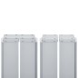 vidaXL Toldo lateral retráctil marrón 140x600 cm vidaXL Toldo lateral retráctil marrón 140x600 cm