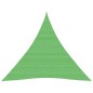 vidaXL Toldo de vela HDPE verde claro 160 g/m² 5x5x5 m vidaXL Toldo de vela HDPE verde claro 160 g/m² 5x5x5 m
