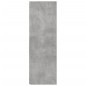 vidaXL Mueble de esquina madera ingeniería gris hormigón 33x33x100 cm vidaXL Mueble de esquina madera ingeniería gris hormigón 33x33x100 cm