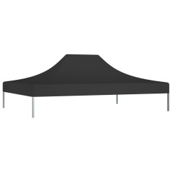 vidaXL Techo de carpa para celebraciones negro 4x3 m 270 g/m²