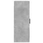 vidaXL Armario de pared madera ingeniería gris hormigón 34,5x34x90 cm vidaXL Armario de pared madera ingeniería gris hormigón 34,5x34x90 cm