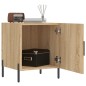 vidaXL Mesitas noche 2 uds madera ingeniería roble Sonoma 40x40x50 cm vidaXL Mesitas noche 2 uds madera ingeniería roble Sonoma 40x40x50 cm