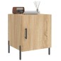 vidaXL Mesitas noche 2 uds madera ingeniería roble Sonoma 40x40x50 cm vidaXL Mesitas noche 2 uds madera ingeniería roble Sonoma 40x40x50 cm