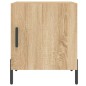 vidaXL Mesitas noche 2 uds madera ingeniería roble Sonoma 40x40x50 cm vidaXL Mesitas noche 2 uds madera ingeniería roble Sonoma 40x40x50 cm