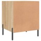 vidaXL Mesitas noche 2 uds madera ingeniería roble Sonoma 40x40x50 cm vidaXL Mesitas noche 2 uds madera ingeniería roble Sonoma 40x40x50 cm