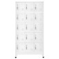 vidaXL Taquilla de acero gris claro 90x40x180 cm vidaXL Taquilla de acero gris claro 90x40x180 cm