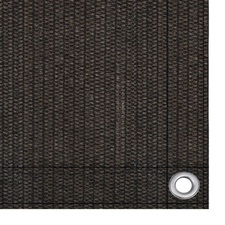 vidaXL Alfombra para tienda de campaña marrón 200x400 cm