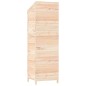 vidaXL Cobertizo de jardín madera maciza de abeto 55x52x174,5 cm vidaXL Cobertizo de jardín madera maciza de abeto 55x52x174,5 cm