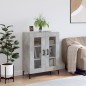 vidaXL Aparador de madera de ingeniería gris hormigón 69,5x34x90 cm vidaXL Aparador de madera de ingeniería gris hormigón 69,5x34x90 cm