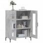vidaXL Aparador de madera de ingeniería gris hormigón 69,5x34x90 cm vidaXL Aparador de madera de ingeniería gris hormigón 69,5x34x90 cm