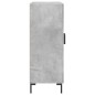vidaXL Aparador de madera de ingeniería gris hormigón 69,5x34x90 cm vidaXL Aparador de madera de ingeniería gris hormigón 69,5x34x90 cm