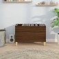 vidaXL Mueble discos madera contrachapada roble marrón 74,5x38x48 cm vidaXL Mueble discos madera contrachapada roble marrón 74,5x38x48 cm