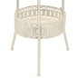 vidaXL Mesa bistró estilo vintage metal redonda 40x70 cm blanca vidaXL Mesa bistró estilo vintage metal redonda 40x70 cm blanca