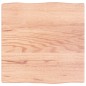 vidaXL Tablero mesa madera tratada roble borde natural 40x40x2 cm vidaXL Tablero mesa madera tratada roble borde natural 40x40x2 cm