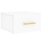 vidaXL Mesita de noche de pared blanco 35x35x20 cm vidaXL Mesita de noche de pared blanco 35x35x20 cm