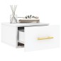 vidaXL Mesita de noche de pared blanco 35x35x20 cm vidaXL Mesita de noche de pared blanco 35x35x20 cm