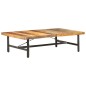 vidaXL Mesa de centro de madera maciza reciclada 142x90x42 cm vidaXL Mesa de centro de madera maciza reciclada 142x90x42 cm
