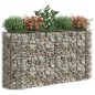 vidaXL Arriate de gaviones de hierro galvanizado 190x50x100 cm vidaXL Arriate de gaviones de hierro galvanizado 190x50x100 cm